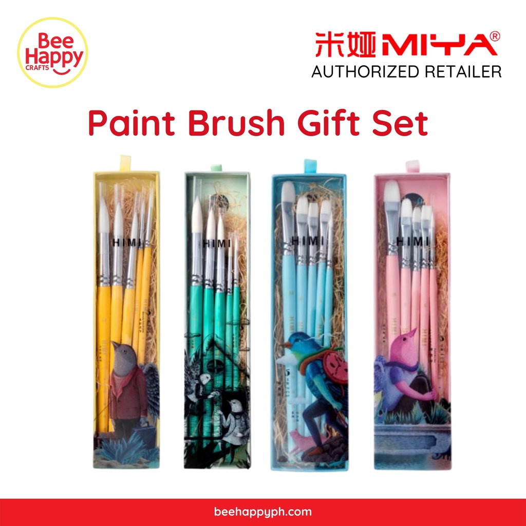 MIYA HIMI Paint Brush Gift Set (5pcs) Shopee Philippines