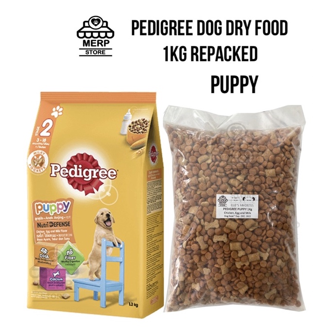 Pedigree orders puppy food 1kg