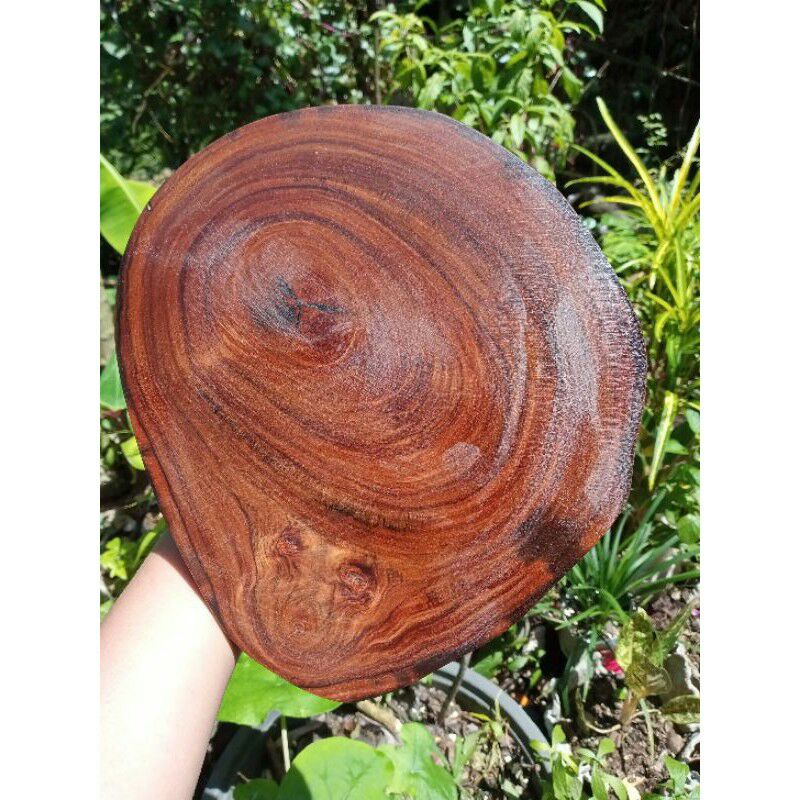 Chopping Board Deform 10/11 Diameter (Magkuno IRON WOOD) Shopee