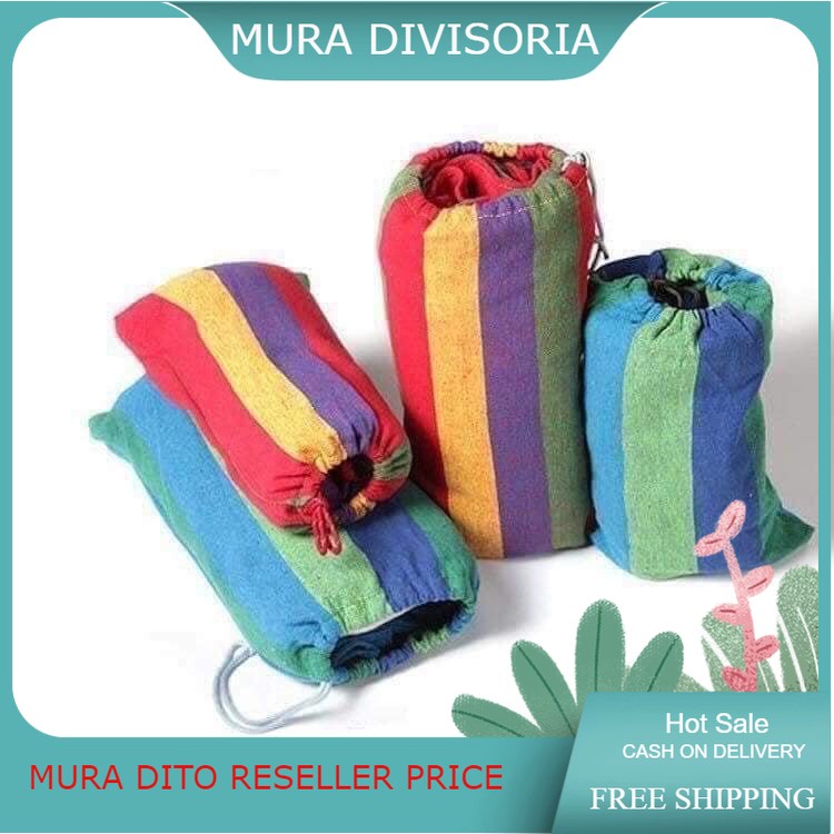 Mura Divisoria Hammock Duyan Single size Hanging Sleeping Bed