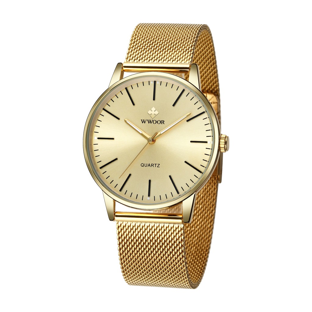 Orologio con cinturino in maglia d'acciaio Oro rosa | Italia