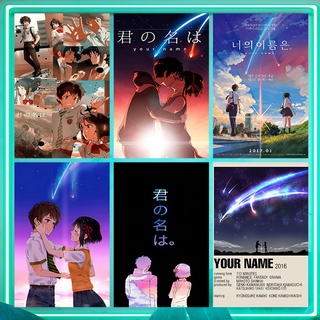 Your Name  Minimalist poster, Anime, Poster