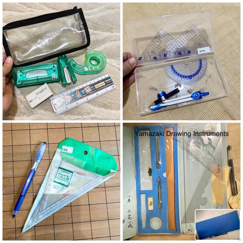 Japan Surplus Drawing Tool Set | Shopee Philippines