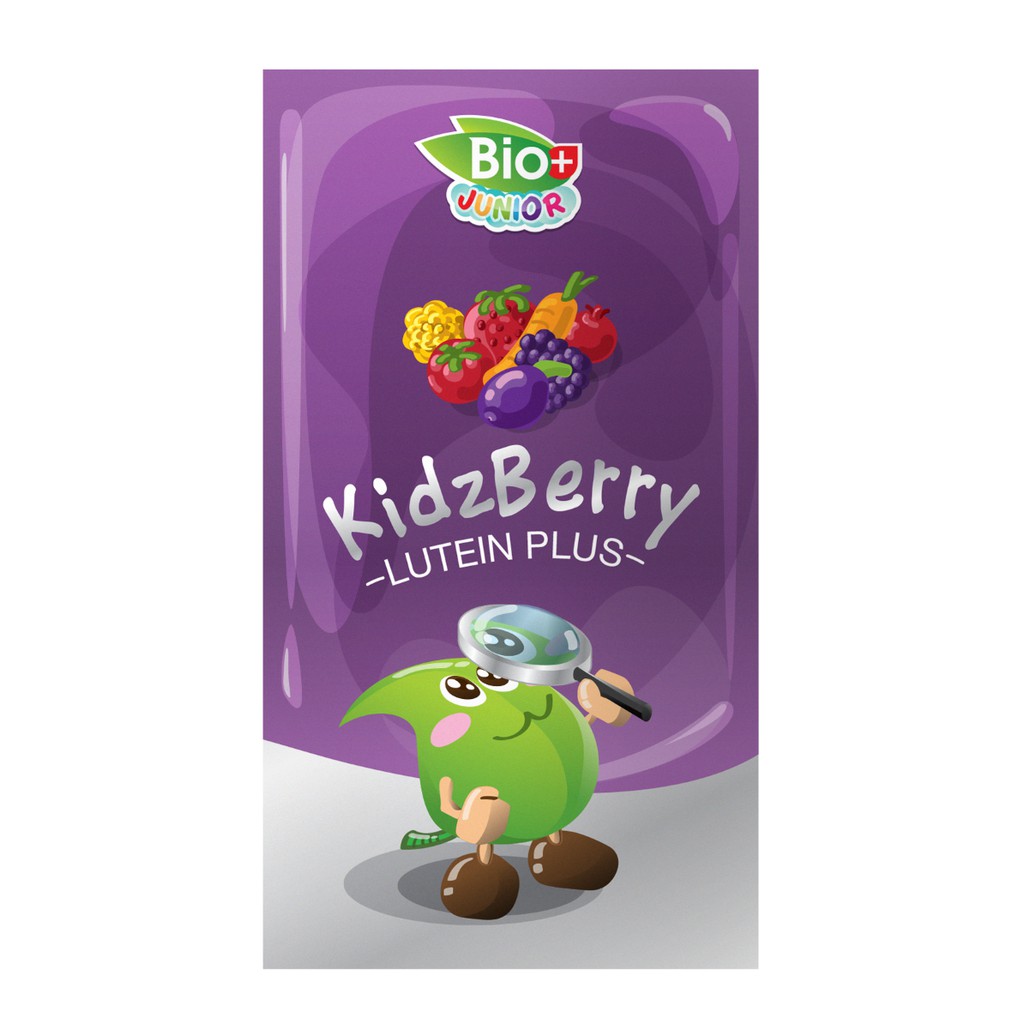 Bioplus Junior Kidzberry Lutein Plus Tablets 250mg 80's Short Expiry 3 ...