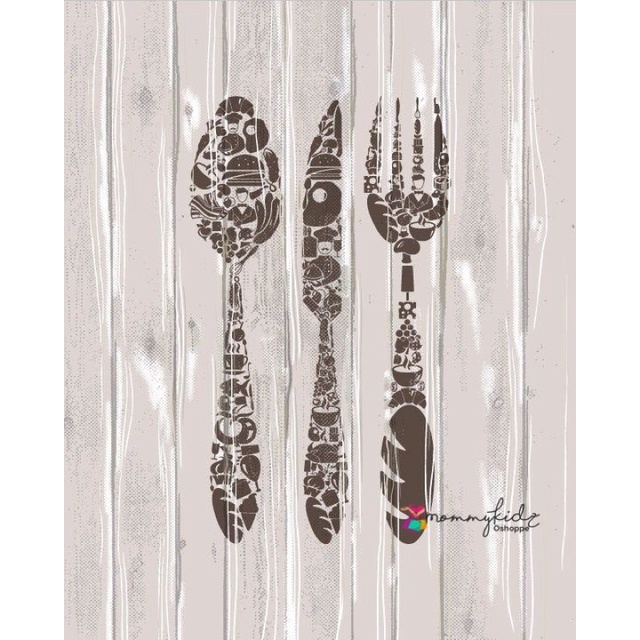 Retro Kitchen Wall Decor A4 Size Laminated Batch 1 | Shopee Philippines