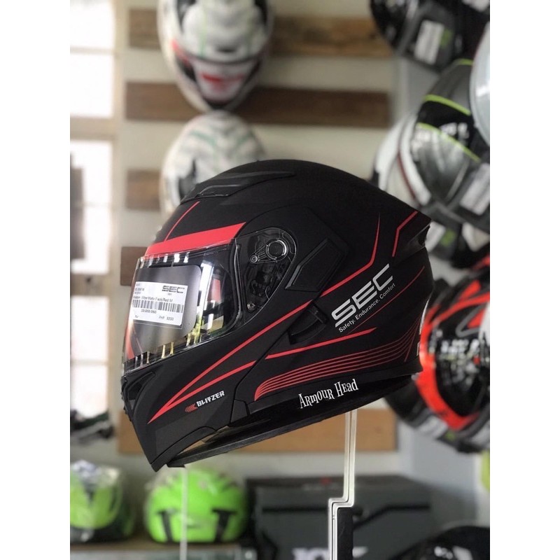 SEC WINDSTORM BLITZER MODULAR DUAL VISOR Shopee Philippines