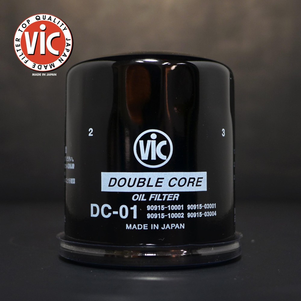 VIC Double Core Oil Filter DC-01(Outlet) | Shopee Philippines