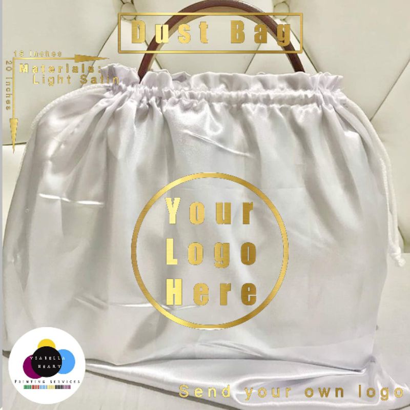 Plain discount dust bag