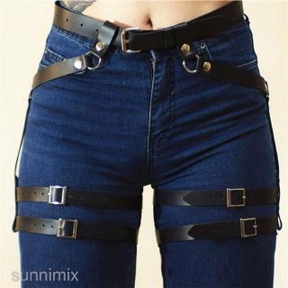 Pu Leather Harness Belt Adjustable Waist Leg Cage Belt | Shopee Philippines