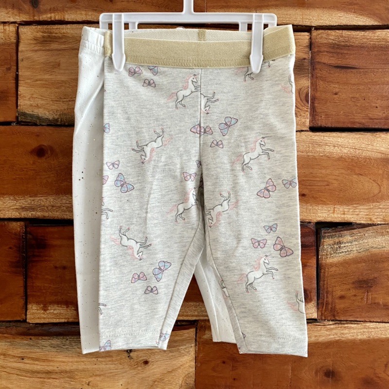 Carter’s Baby 2Pack Unicorn Sparkly Leggings Set (69 Months) Shopee