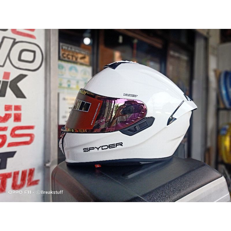 Spyder FLIGHT Fiber Glass Shell helmet Shopee Philippines