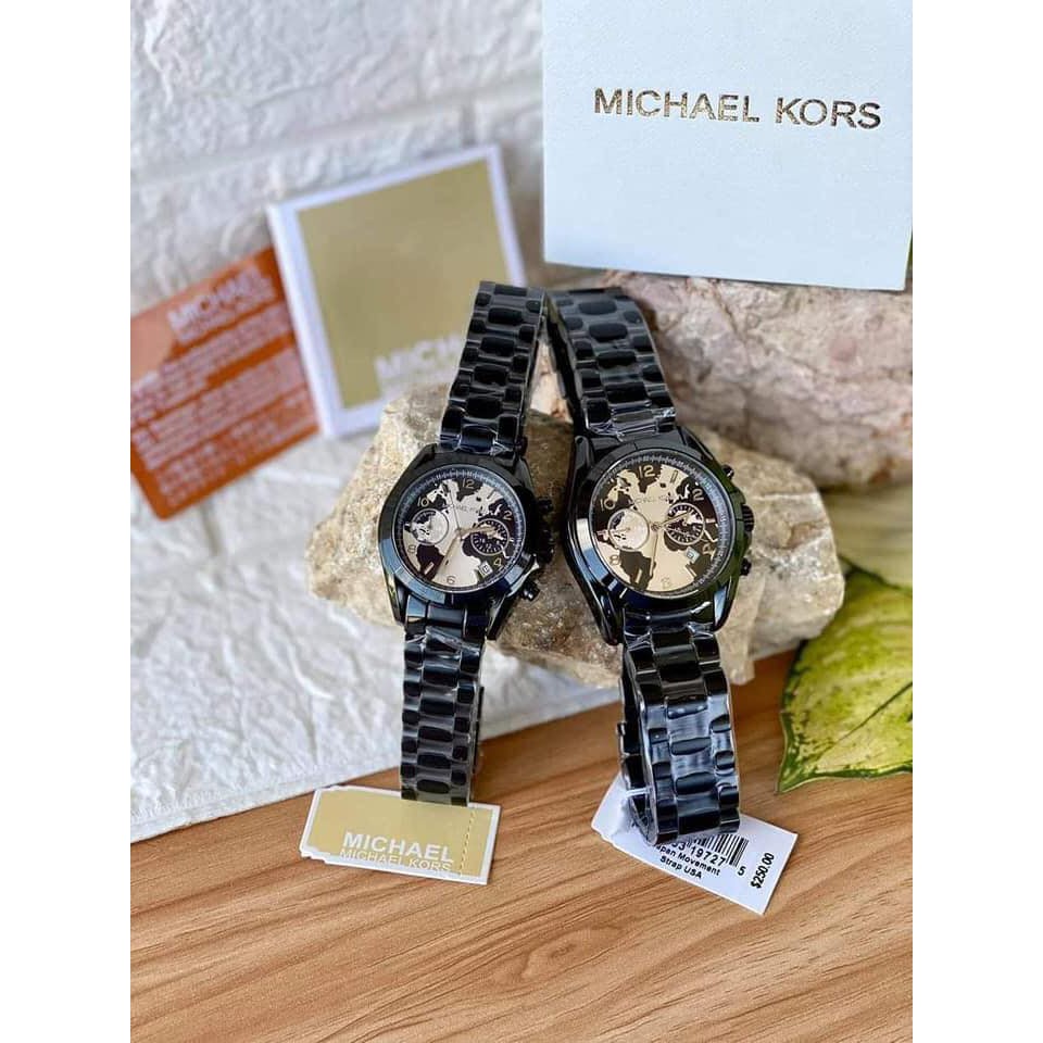Michael Kors World Map Couple Watch Shopee Philippines