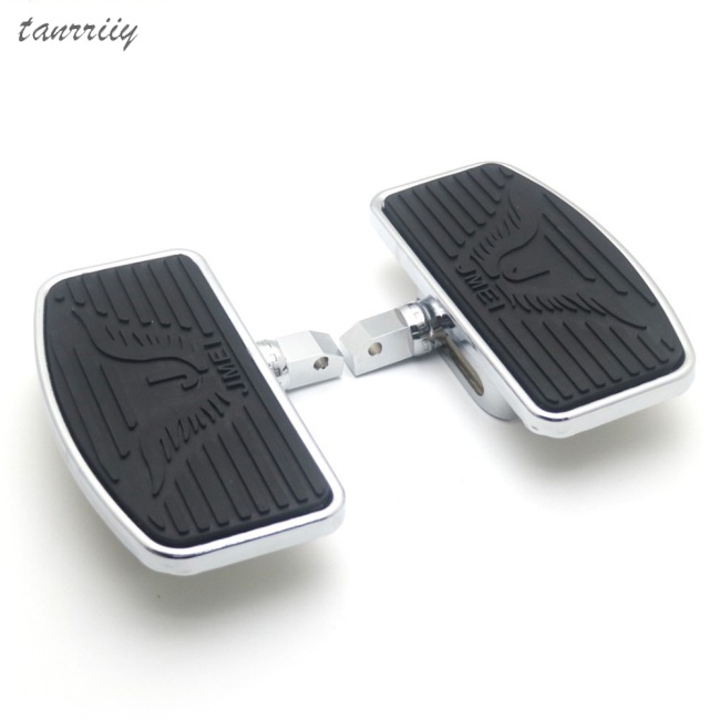 TN 1 Pair Motorcycle Adjustable Floorboard Footboards Footrest Pad For Honda For Suzuki Vl400
