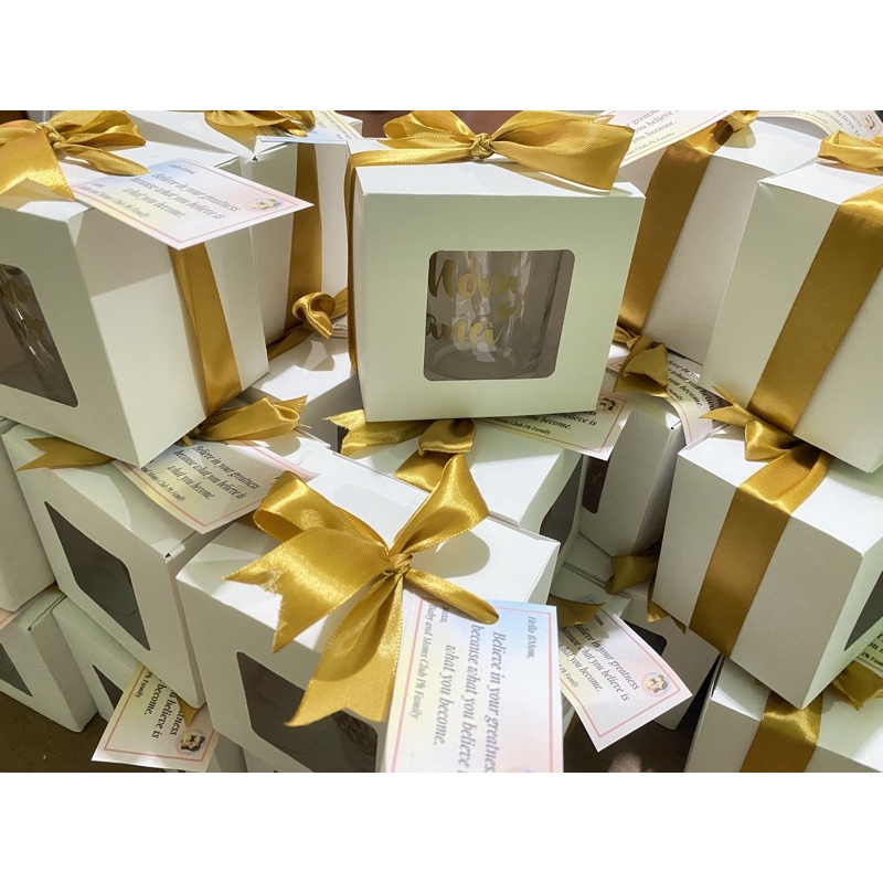 Special Gift Box with Green Ribbon – Mug Shop Manila