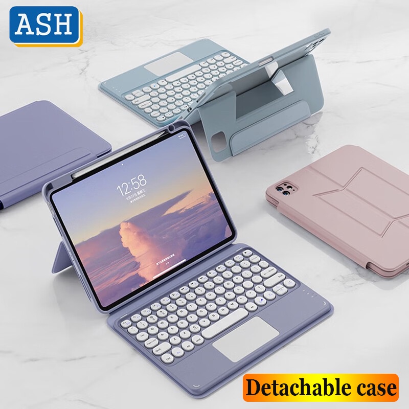 ASH Touchpad Keyboard Case for iPad 10.2 9th Gen 8th 7th 10.2 Air 5 Air ...