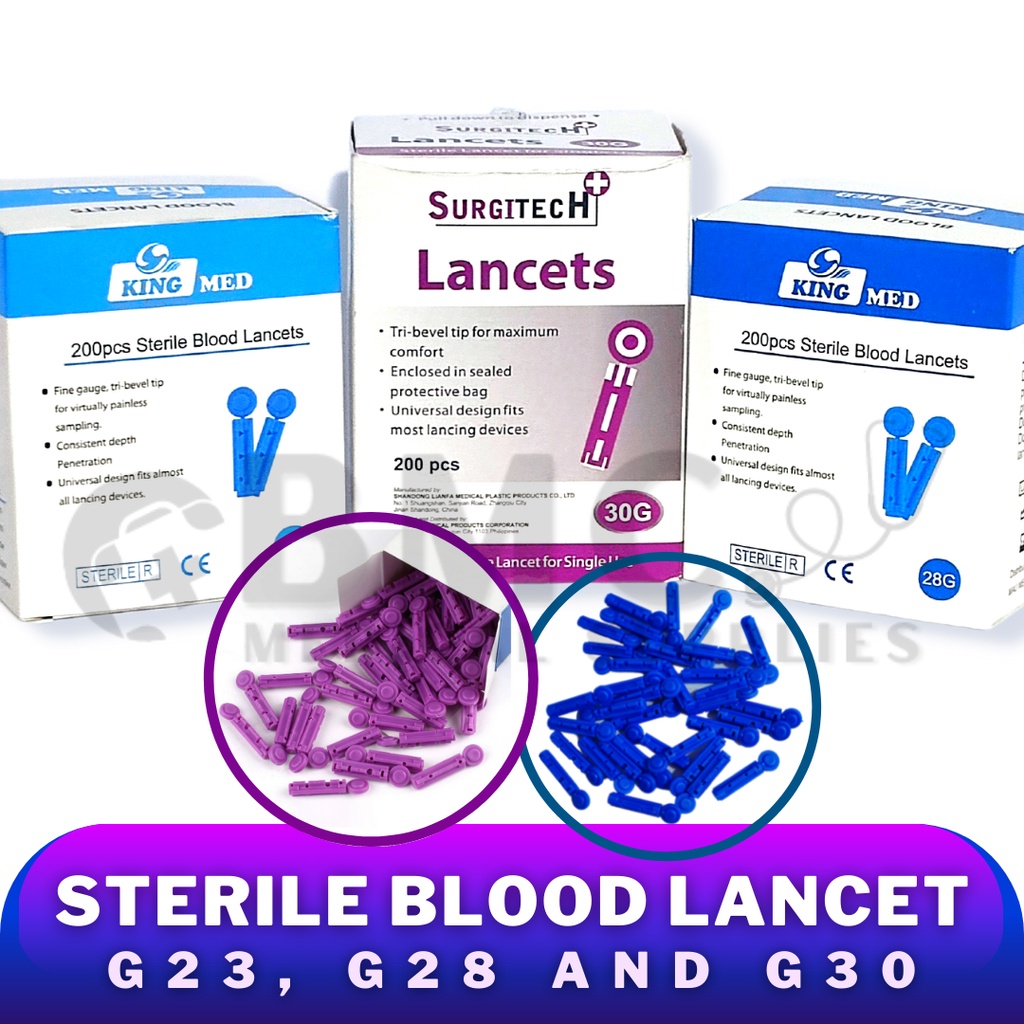 Blood Lancet 30G LOOSE | Shopee Philippines