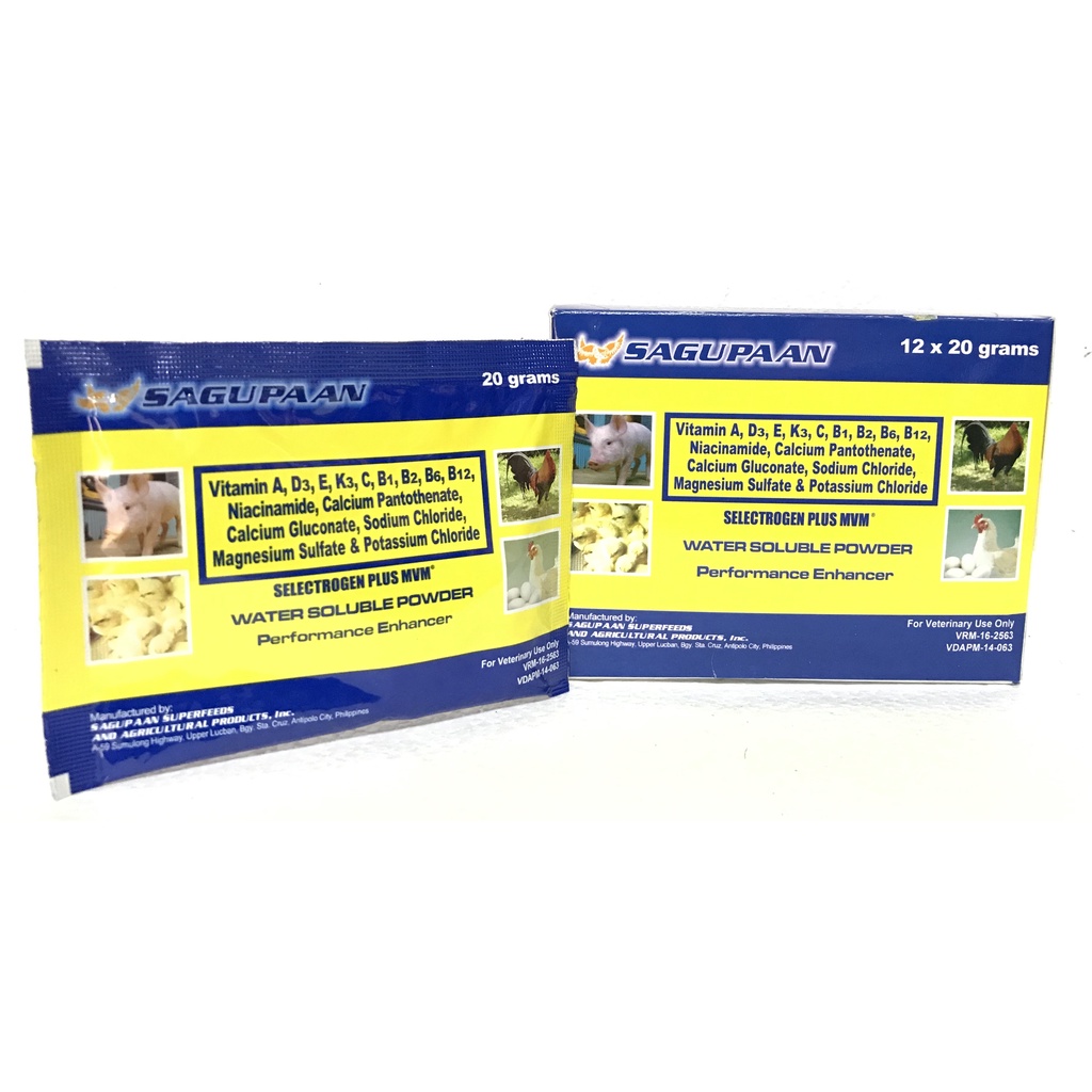 SELECTROGEN PLUS WITH MULTIVITAMINS (Sold by 5 sachet) | Shopee Philippines