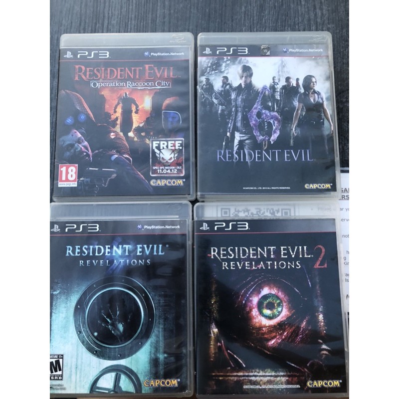 Resident evil on sale ps3 games