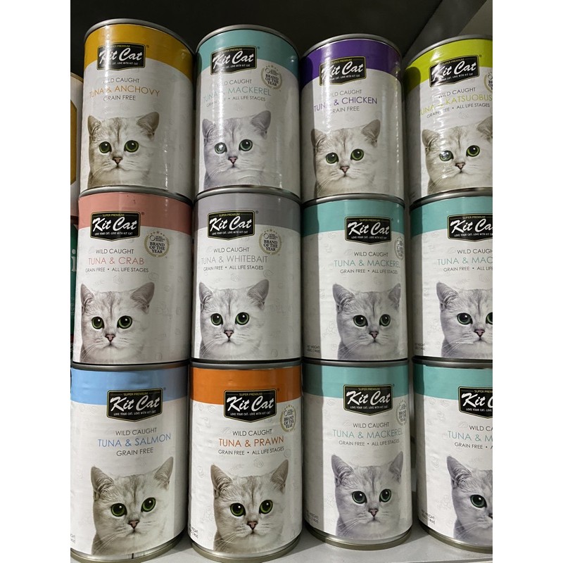 Kitcat GrainFree Wet Food for Cats 400g Shopee Philippines