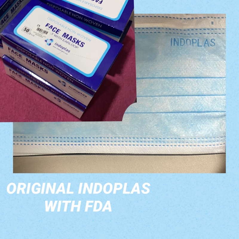 indoplas surgical 3ply face mask and kn95 indoplas Shopee Philippines