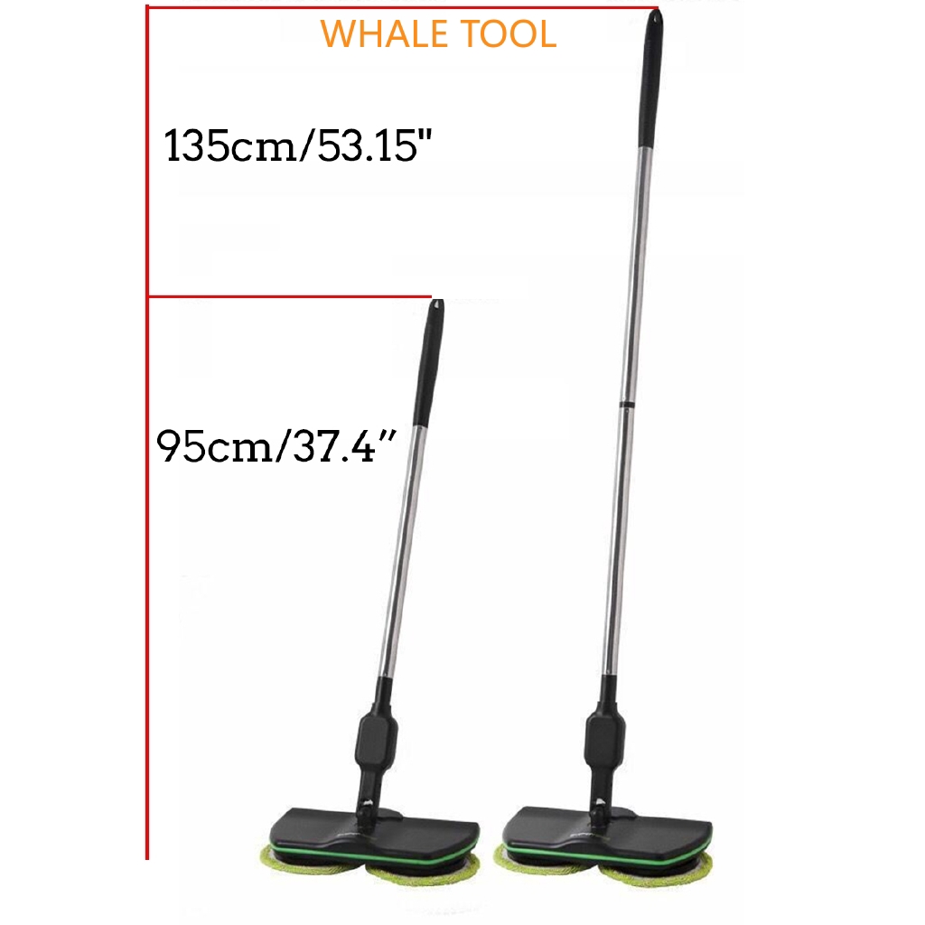2000mah wireless Electric Mop Rechargeable FloorCleaner Scrubber