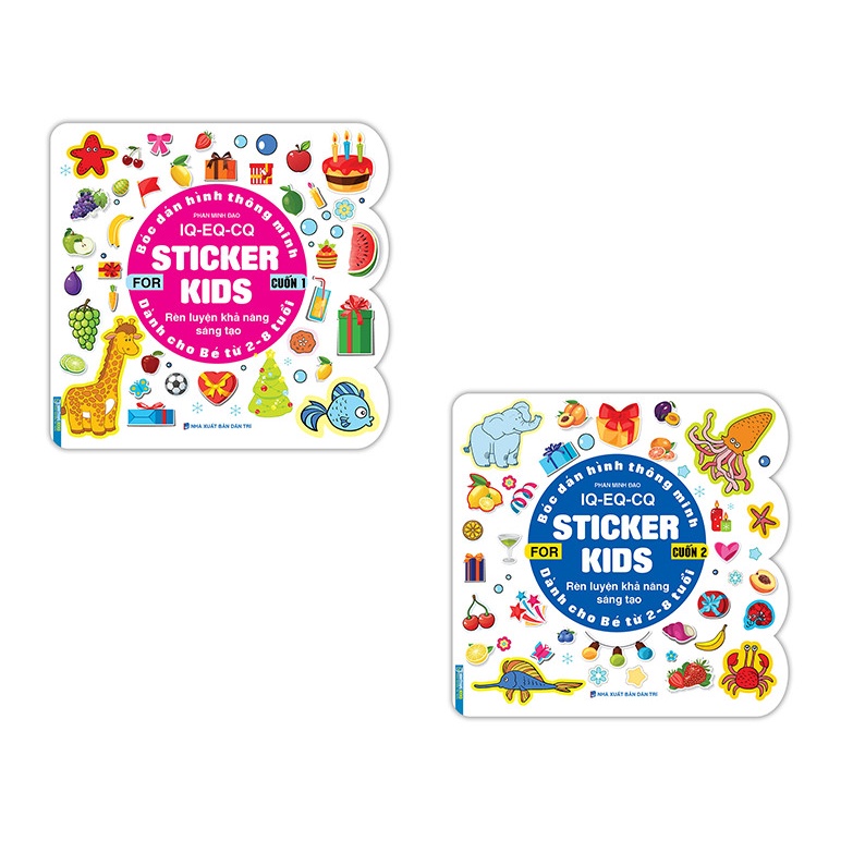 Books - Combo 2c smart stickers IQ - EQ - CQ - Sticker for kids books 1 ...