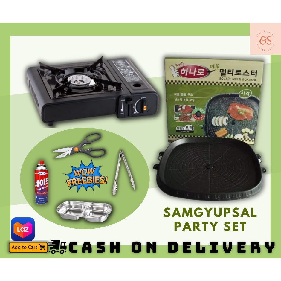 SAMGYUPSAL PARTY SET, Samgyupsal Set, Korean Samgyupsal Grill Set