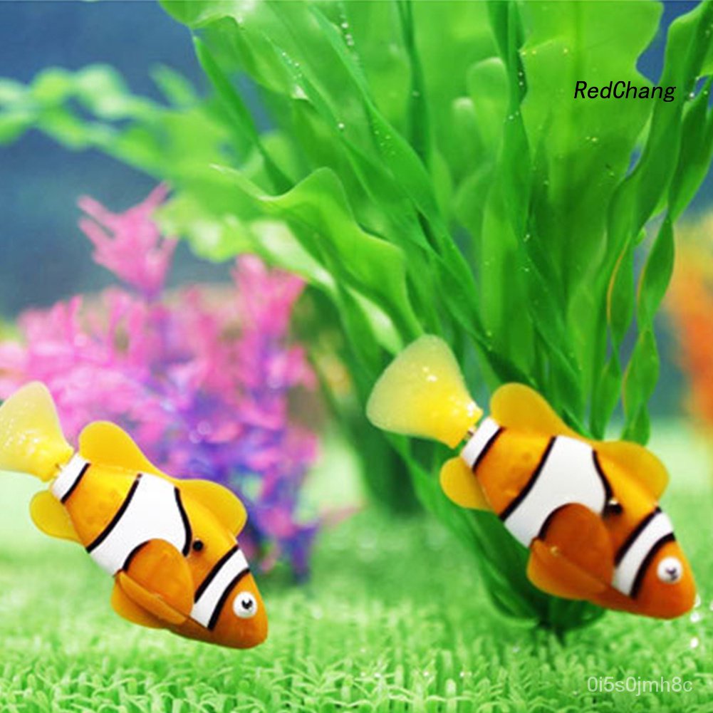 Fashion Electric Swim Fish Activated Battery Powered Robotic Pet Fish ...