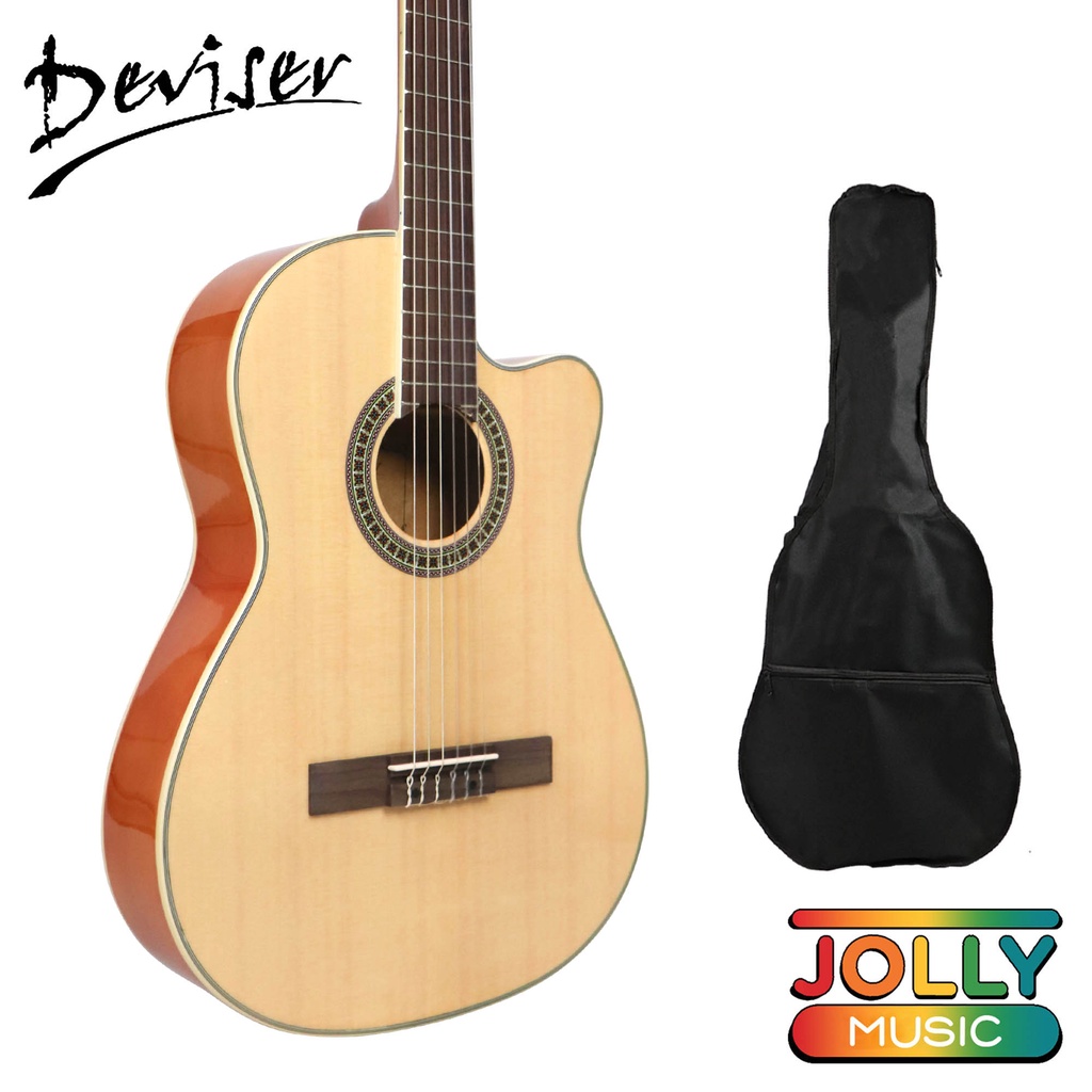 Deviser L-330-39-N Classical Guitar w/ Cutaway (Spruce Top) | Shopee ...