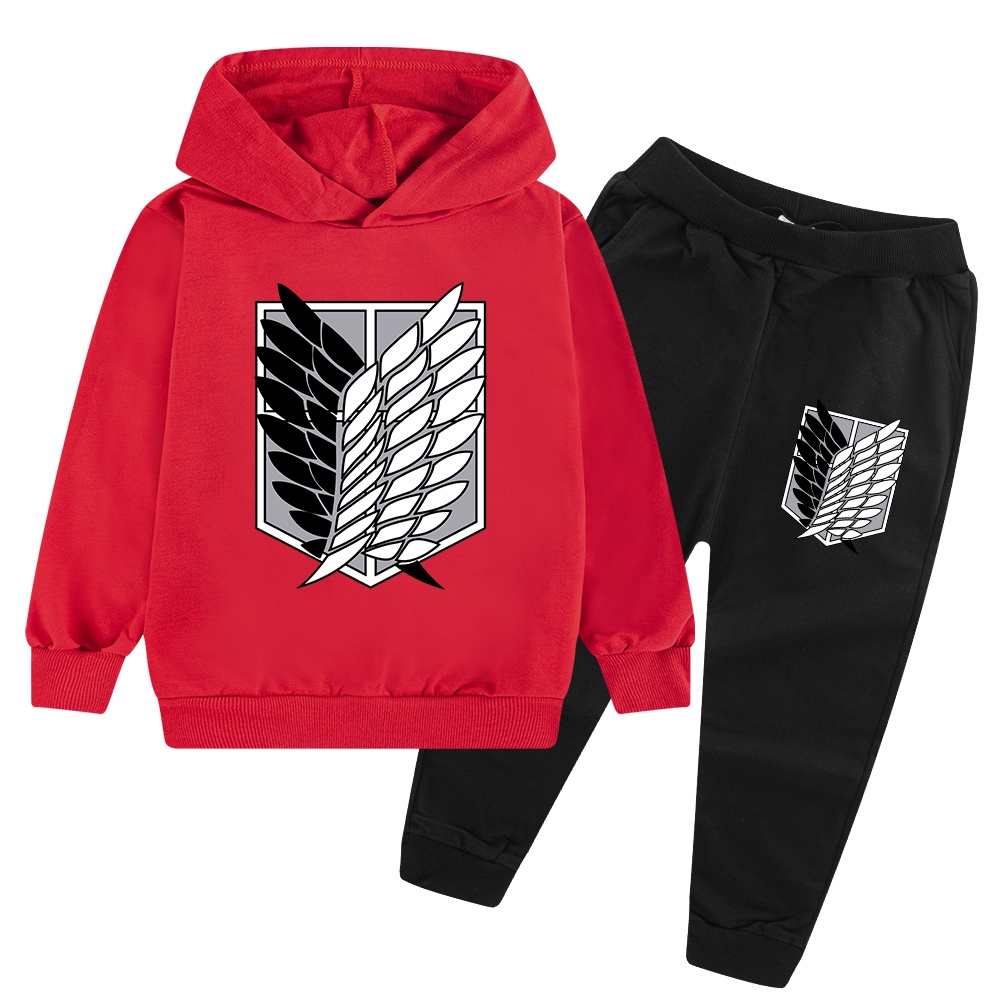 Attack on titan hoodie kids sale