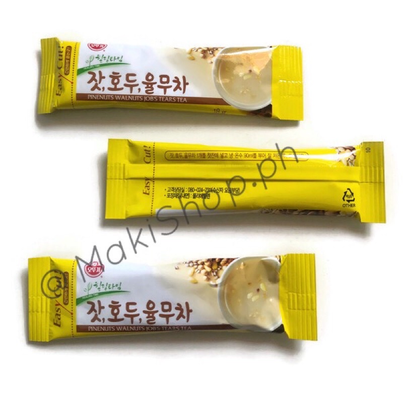 Ottogi Pinenuts and Walnuts Job’s Tears Tea 18g/stick Shopee Philippines