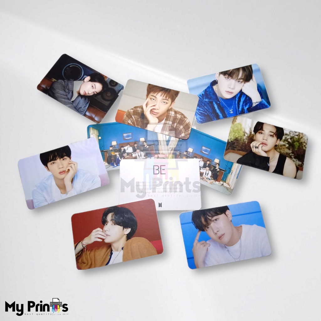 PVC/PET Customized Photocards ATM SIZE (Front & Back Print) Shopee