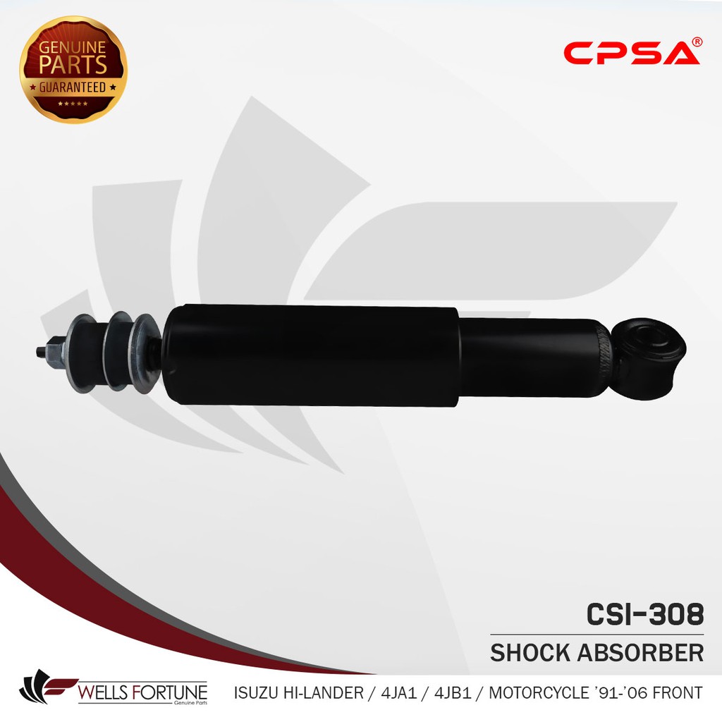 ISUZU HIGHLANDER 4JA1 4JB1 2000 2012 FRONT KA1630A CPSA SHOCK ABSORBER (1PC) Shopee Philippines