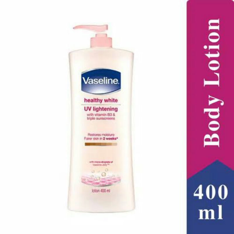 Vaseline Hand Body Lotion Pump (400 ml) Shopee Philippines