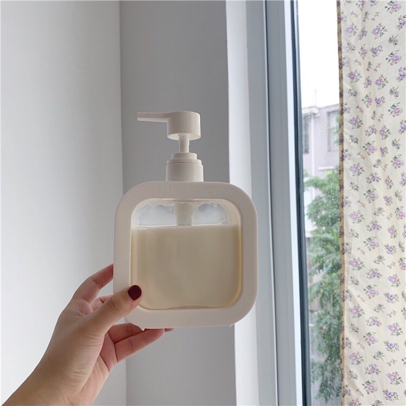 Modern Creative Minimalist White Lotion Soap Pump Container Dispenser