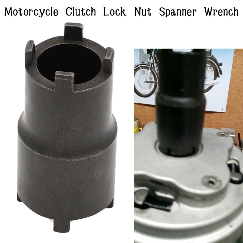 20mm 24mm Motorcycle Clutch Lock Nut Spanner Wrench Repairing Tool For Dirt Bike Pit Bike Quad