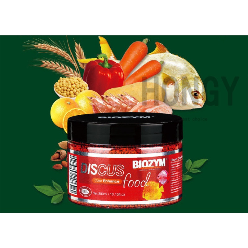 HONGYI 1 piece aquarium tropical fish food brighten fish feed discus color enhance food colorful