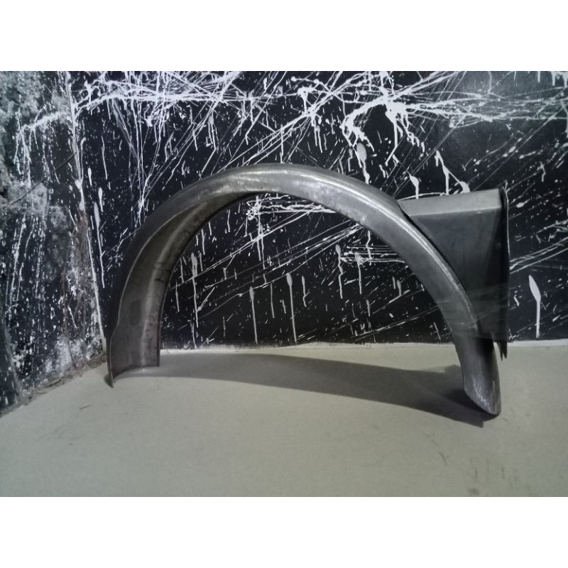 Long rear fender, royal enfield rear fender, classic rear fender, royal ...