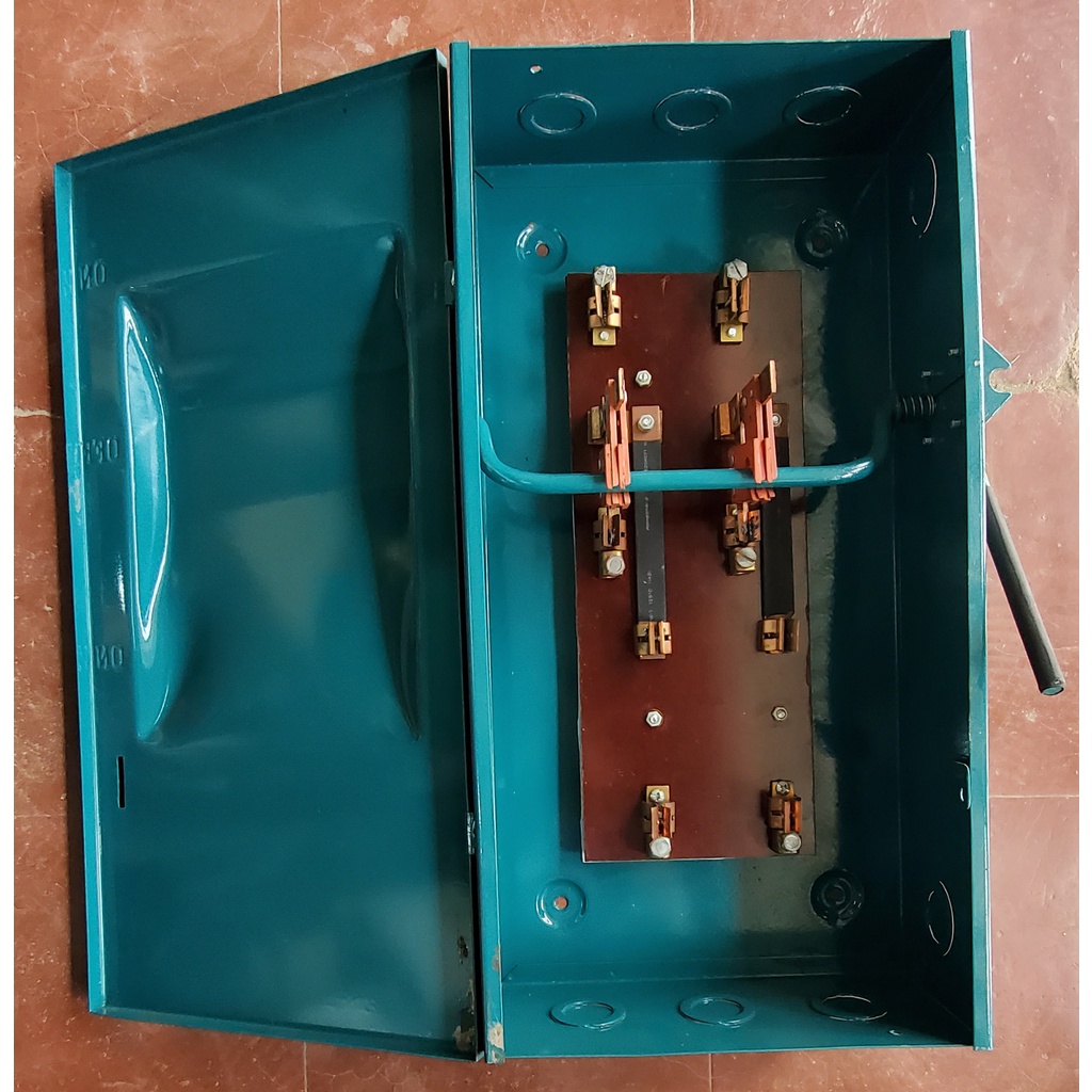 EVER SAFETY SWITCH FUSE BOX 100A2P250VDOUBLE THROW Shopee Philippines