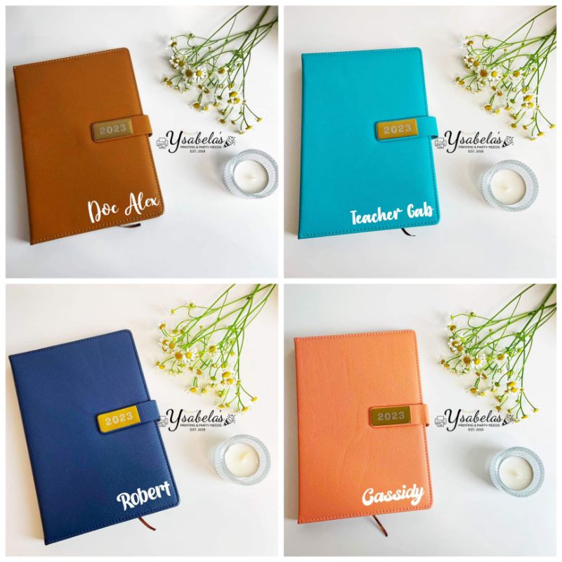 (CHEAPEST) Personalized 2025 Planner With Magnetic Lock | Shopee