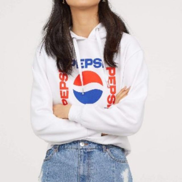 H M Divided Pepsi Hoodie Jacket Shopee Philippines