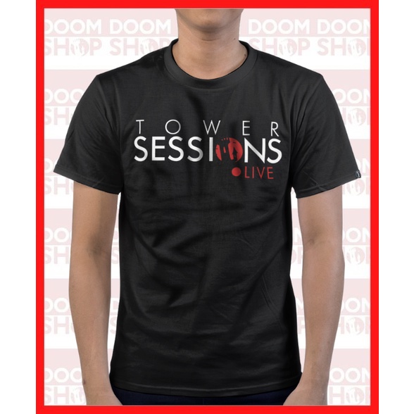 Tower Sessions Live Shirt **OFFICIAL** TOWER OF DOOM SHOP OPM Rock Band ...