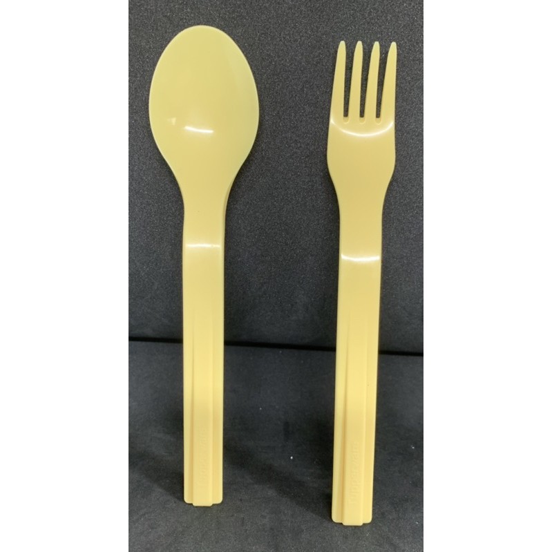 Original Tupperware Cutlery Set (Spoon+Fork) | Shopee Philippines