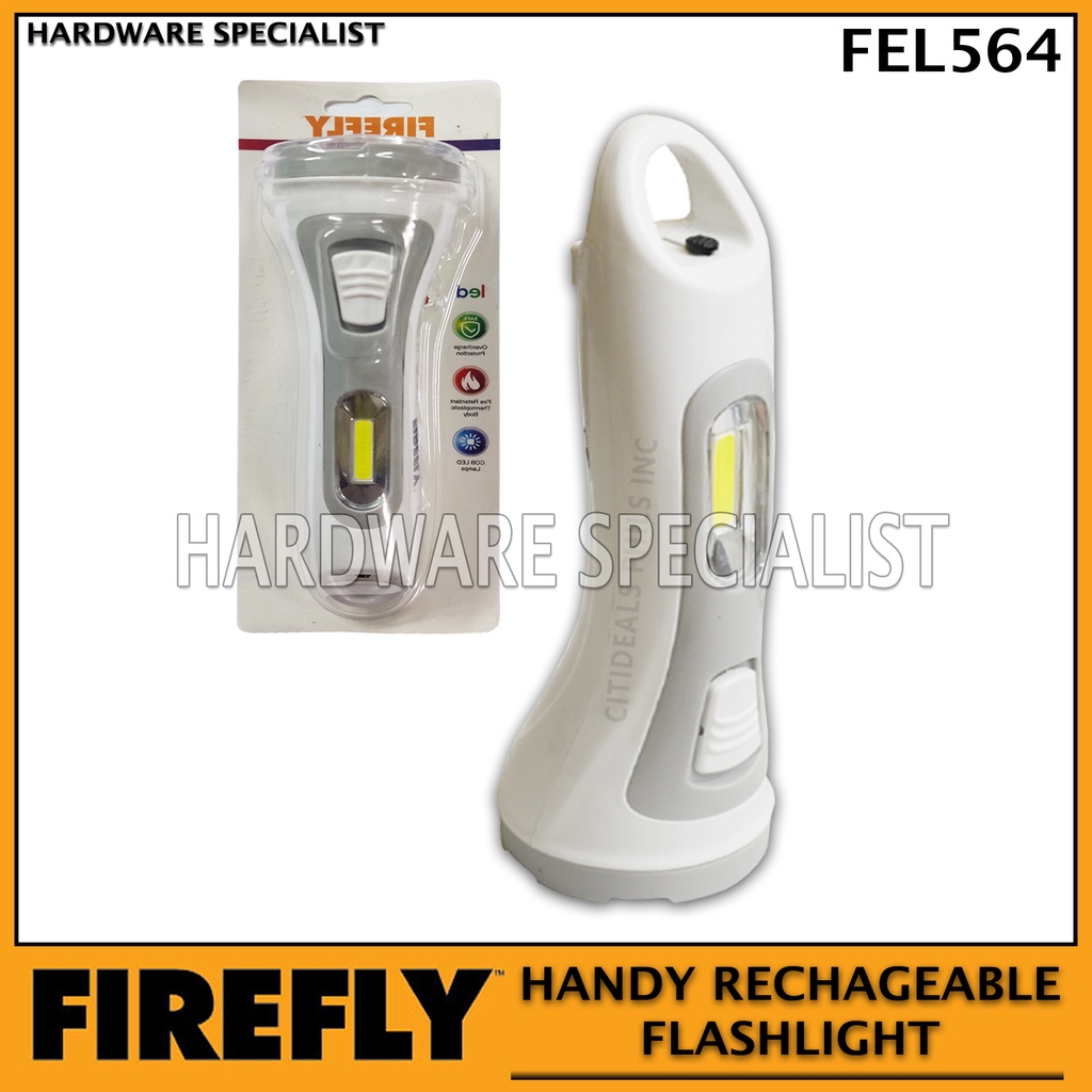 Firefly Handy Rechargeable Flashlight FEL564 Original Authentic
