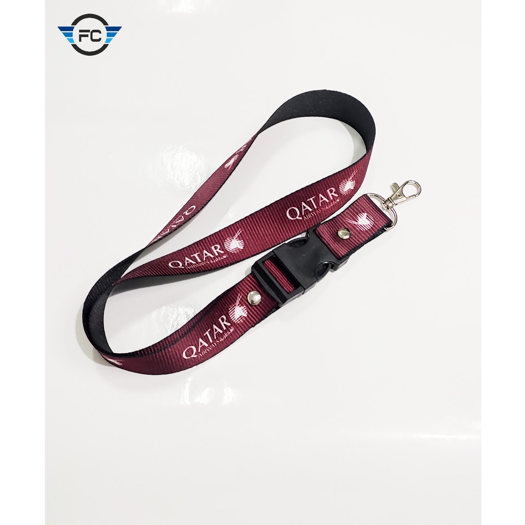 Qatar Airways Badge Holder, Kisslanding Pilot Shop