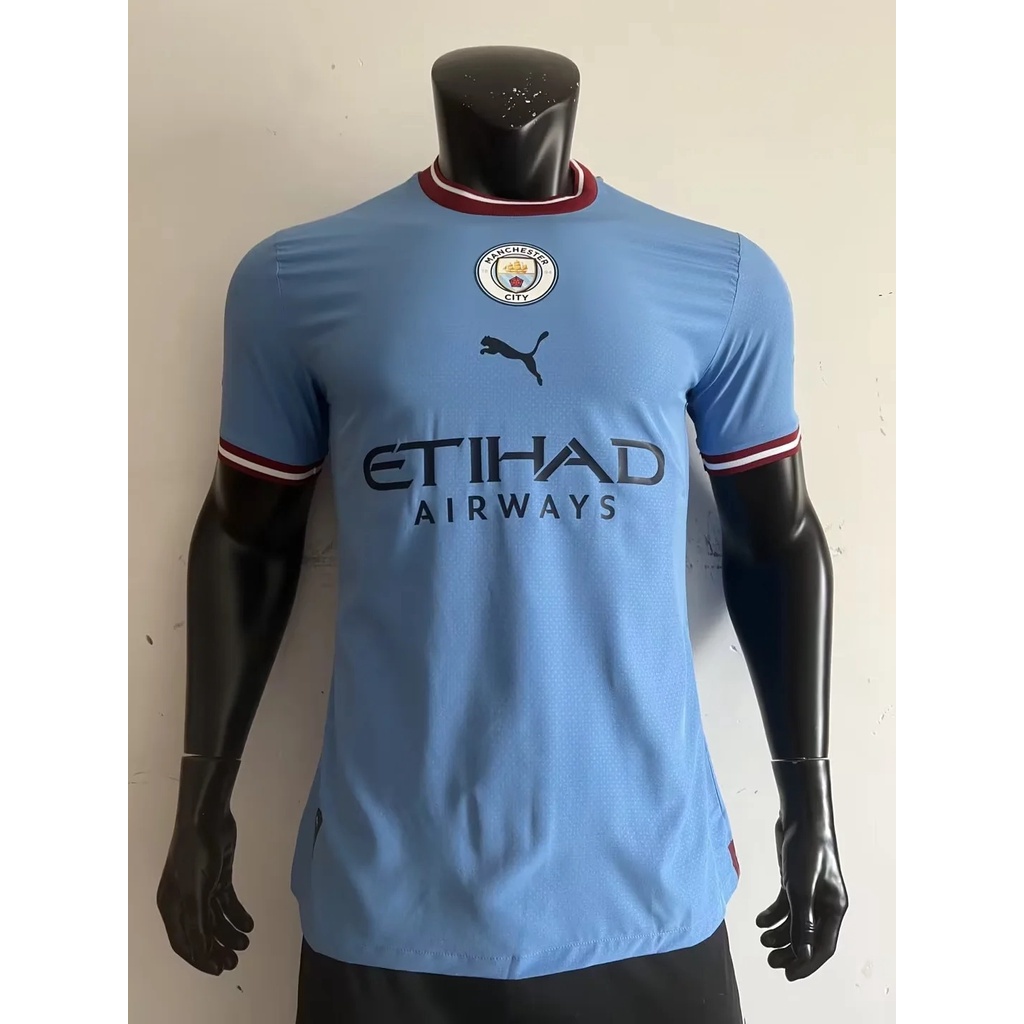 2022 23 New Man City Player Issue soccer jersey shirt 22/23 Home