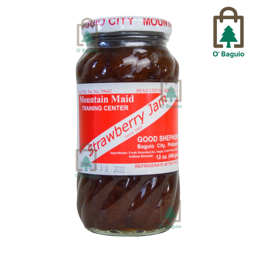 O' Baguio Good Shepherd Strawberry Jam Shopee Philippines