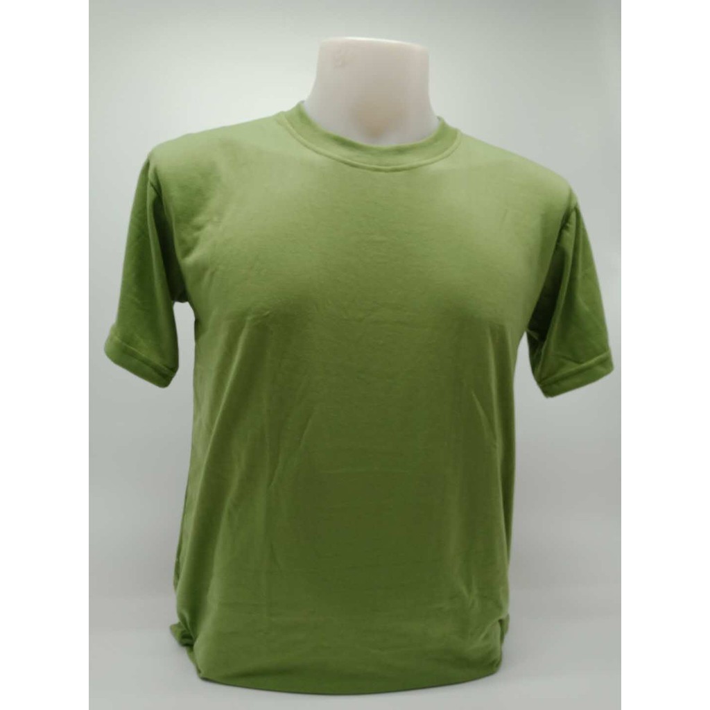 Plain olive green discount shirt