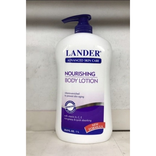 Lander Lotion 1L (whitening, firming, nourishing and soothing) Shopee