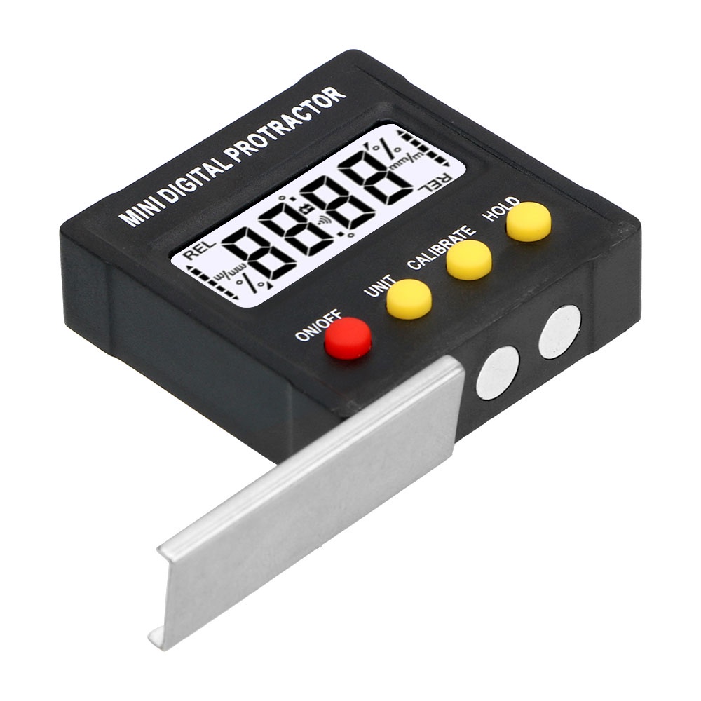 360 Degree Mini Digital Protractor Inclinometer Bevel Box Digital Angle